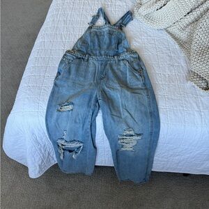 Denim Overalls
